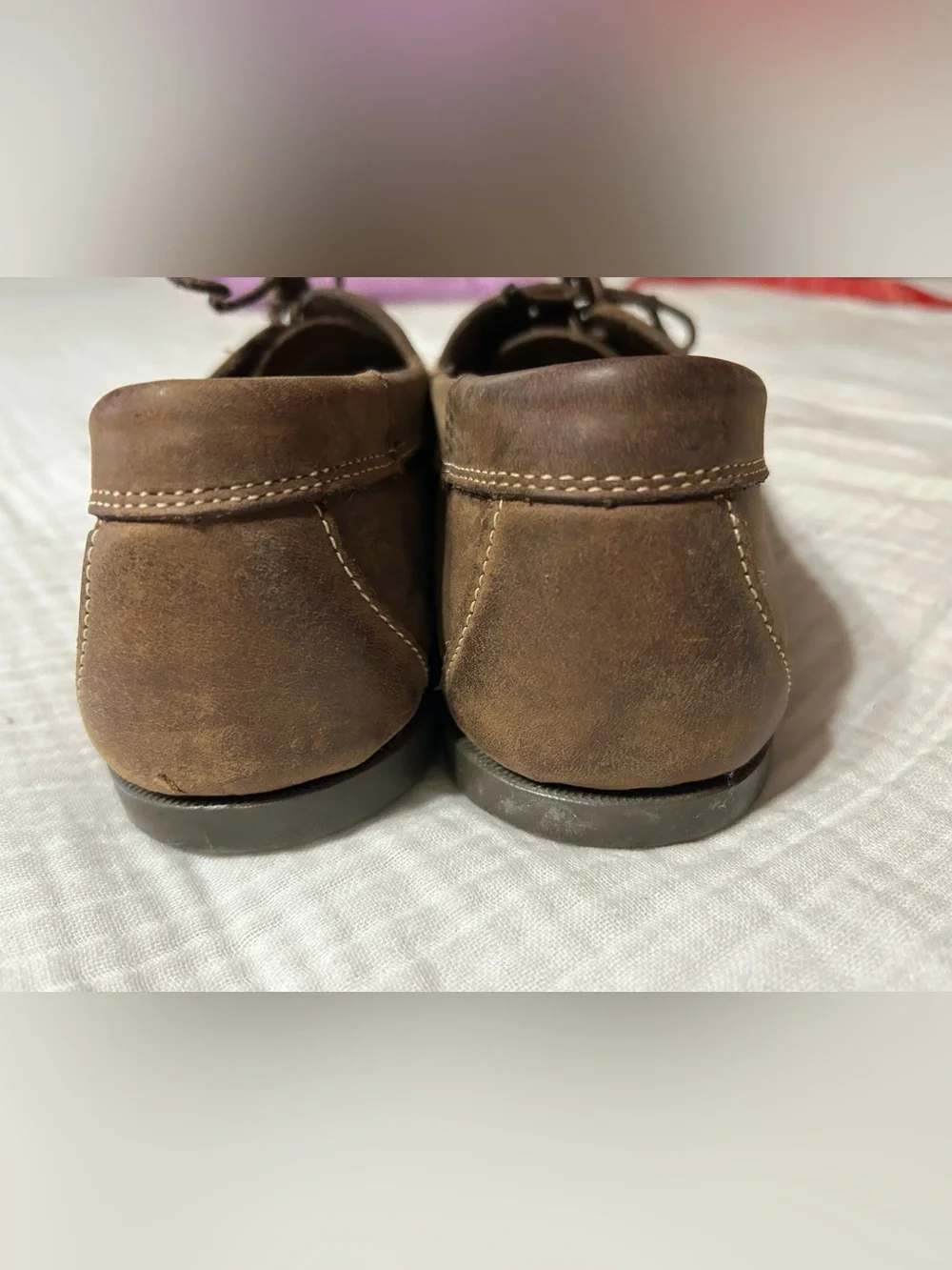 LL Bean Signature Handsewn Blucher Mocs